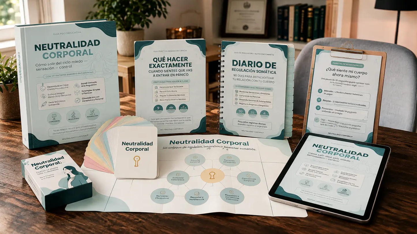Neutralidad Corporal Guía en 6 módulos + 3 BONOS REGALO